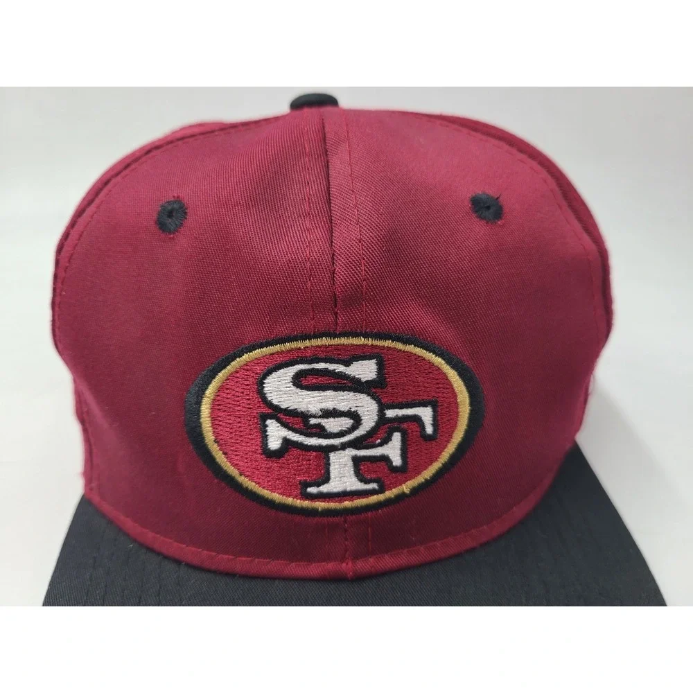 Vintage Youth San Francisco 49ers The G Cap Snapback Hat Kids Boys NFL Red Black